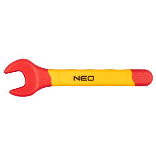 NEO TOOLS Villáskulcs 18mm 1000V, szigetelt, lapos