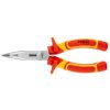 NEO TOOLS Hajlított csőrű fogó 1000V, szigetelt, 180mm (7"), CrV, polírozott