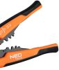 NEO TOOLS Kábelcsupaszító fogó, automata 200mm + csatlakozók 230db