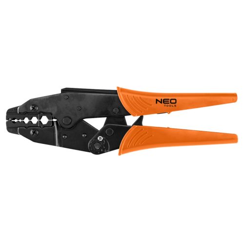 NEO TOOLS Krimpelő-, kábelsarufogó 1,72-8,1mm2 antennasarukhoz