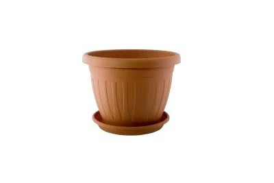 Venecia  Virágcserép + alátét 14 cm terra