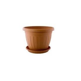 Venecia  Virágcserép + alátét 20 cm terra