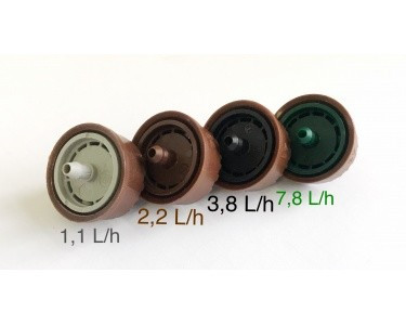 Supertif ND - 1,1 l/h (szürke), nyomáskomp., szivárgásmentes, bordás csatl.