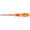 NEO TOOLS Csavarhúzó lapos, 1000V, szigetelt, 0.6x3x100mm, S2 acél