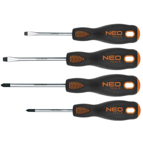 NEO TOOLS Csavarhúzó készlet 4db