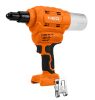 NEO TOOLS Akkus popszegecshúzó, Energy+, 18V, szegecsátmérő 2,4-6-4mm, húzóerő 12000 N