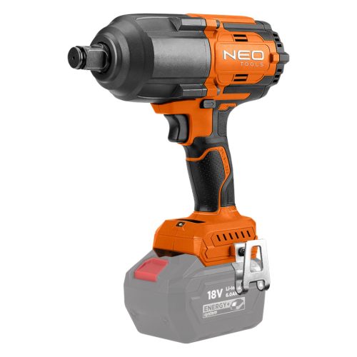 NEO TOOLS Akkus szénkefementes ütvecsavarozó 1/2"(négyszög), Energy+, 18V, 1100NM akku nélkül!!!