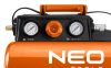 NEO TOOLS Akkus kompresszor Energy+, 18V, 8bar/3.8L