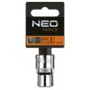 NEO TOOLS Dugókulcs 8mm, 3/8", hatlapú