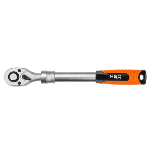 NEO TOOLS Racsnis kulcs 1/4" TELESZKÓPOS 150-200mm