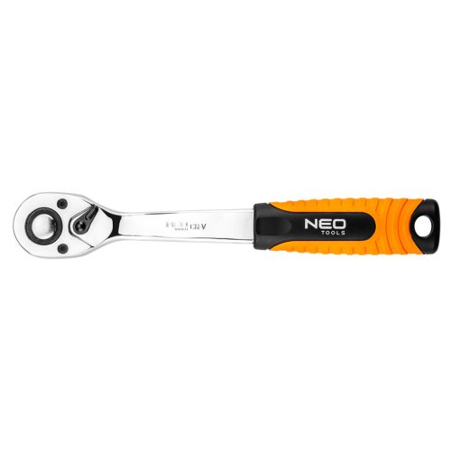 NEO TOOLS Racsnis kulcs 3/8" 195mm, DIN 3122