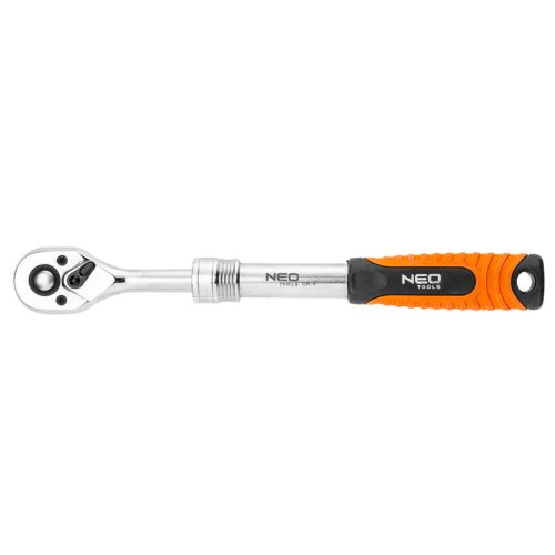 NEO TOOLS Racsnis kulcs 1/2", teleszkópos 305-445mm, DIN3122