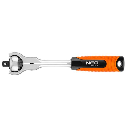 NEO TOOLS Racsnis kulcs 1/2", forgófejes 360°, 72 fog