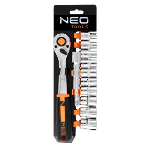 NEO TOOLS Dugókulcskészlet 1/2", 12db