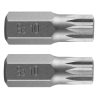 NEO TOOLS Spline bit, 3/8", M10x30mm, S2, 2db