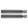 NEO TOOLS Spline bit, 3/8", M10x75mm, S2, 2db