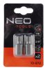 NEO TOOLS Imbusz bit, 3/8", 6x30mm, S2, 2db