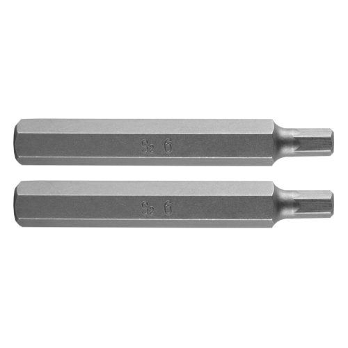 NEO TOOLS Imbusz bit, 3/8", 6x75mm, S2, 2db