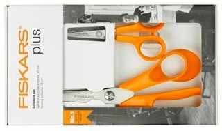 Fiskars ESSENTIAL általános olló+varróolló 859853+9881 9893