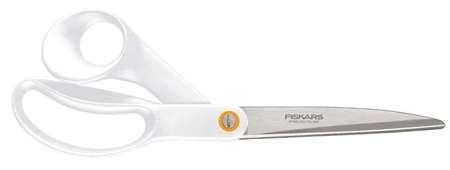 Fiskars Functional Form Nagyméretű általános olló, 24 cm, fehér 200489