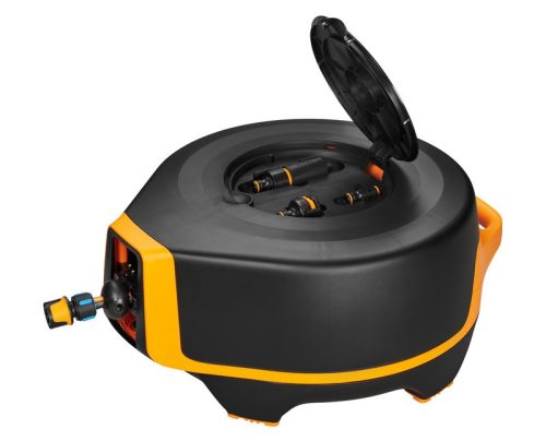 Fiskars XL automata tömlődob 25m (1/2) tömlővel Készlet erejéig