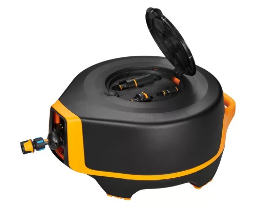 Fiskars XL automata tömlődob 25m (1/2) tömlővel Készlet erejéig