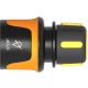 Tömlő-gyorscsatlakozó, 9 mm (3/8) STOP