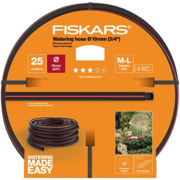 Fiskars Locsolótömlő, 19 mm (3/4'), 25 m Q3