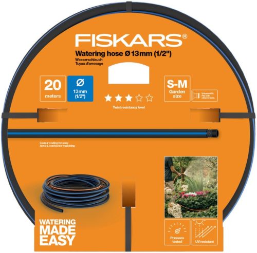 Fiskars Locsolótömlő, 13 mm (1/2'), 20 m Q3