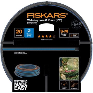 Fiskars Locsolótömlő, 13 mm (1/2'), 20 m Q4