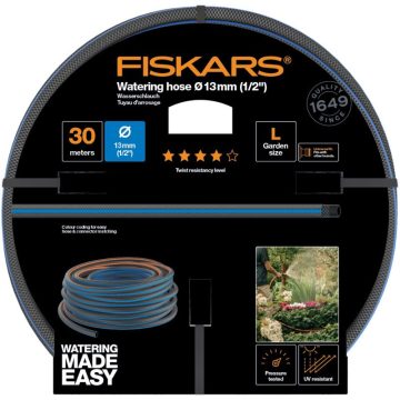 Fiskars Locsolótömlő, 13 mm (1/2'), 30 m Q4