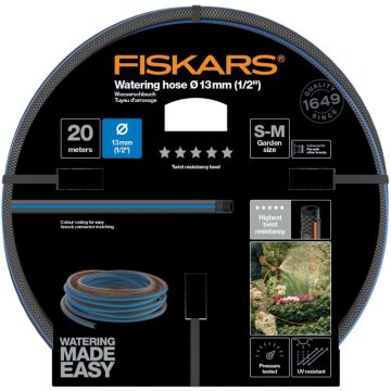 Fiskars Locsolótömlő, 13 mm (1/2'), 20 m Q5