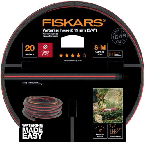 Fiskars Locsolótömlő, 19 mm (3/4'), 20 m Q4