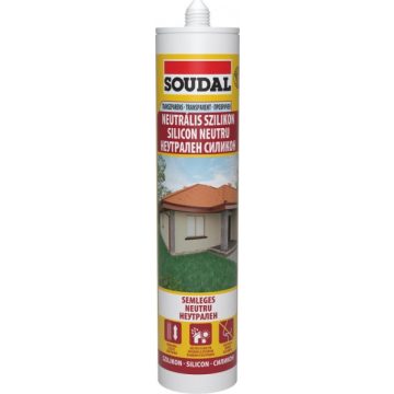 SZILIKON NEUTRÁLIS TRANSZPARENS 280 ML SOUDAL