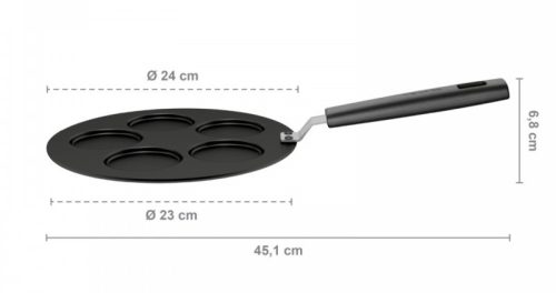 Fiskars Hard Face amerikai palacsintasütő 24 cm