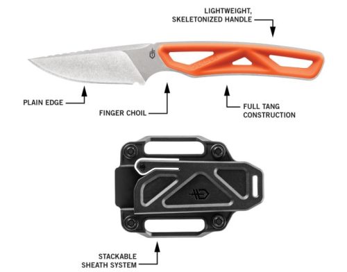 Gerber Exo-Mod Caper FE Orange tőr