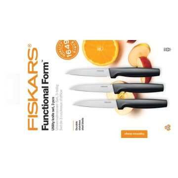 Fiskars FF Általános késkészlet, 3 db-os