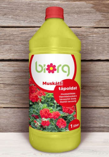 Biorg Muskátli és balkon tápoldat 1 lit