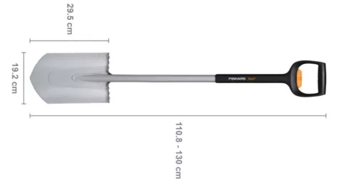 Fiskars Xact teleszkópos, hegyes ásó új Megszűnik