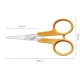 Fiskars Classic körömvágó olló, hajlított (10 cm) ÚJ