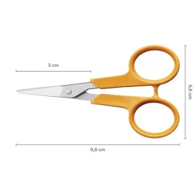 Fiskars Classic körömvágó olló, egyenes (10 cm) ÚJ