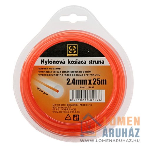 DAMIL FÛSZEGÉLYNYÍRÓHOZ DUALCUT DBR 2,4 MM 25 M KEREK