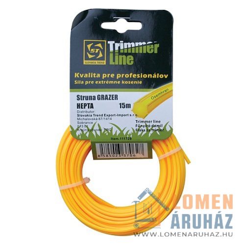 DAMIL FÛSZEGÉLYNYÍRÓHOZ GRAZER PRO HEPTA 1,3 MM 15M HEX