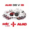 AL-KO 36 V GTA 4030 SZEGÉLYNYÍRÓ-RÁTÉT