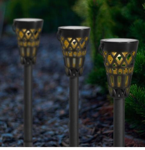 Leszúrható akasztható szolár lámpa kör