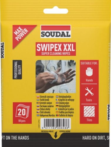 TISZTÍTÓ KENDÕ IPARI SWIPEX 20 DB/CS. SOUDAL