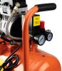 NEO TOOLS Kompresszor, 24L, extra csendes, kefementes motorral, olajmentes, 79(61)dB