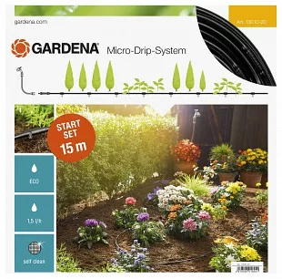 Gardena MD indulókészlet növénysorokhoz S 4,6 mm (3/16”)