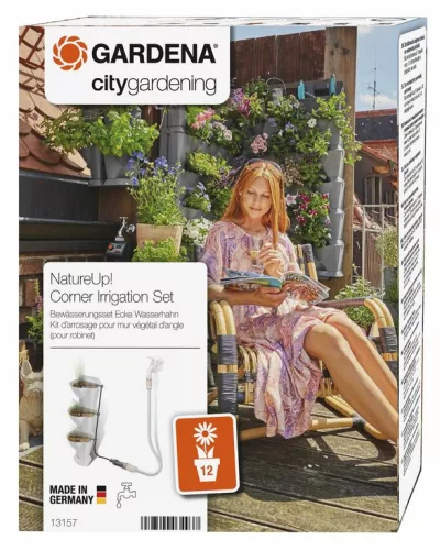 Gardena NatureUp! Sarok öntözőkészlet vízcsapra Készlet erejéig!