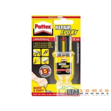   RAGASZTÓ PATTEX REPAIR EPOXY UNIVERSAL 6 ML KÉTKOMPONENSÛ 1519056